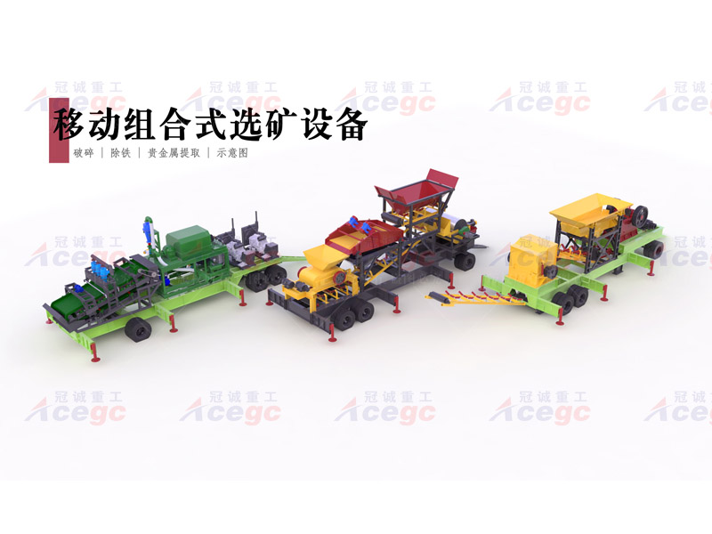 移動式礦石提取設備